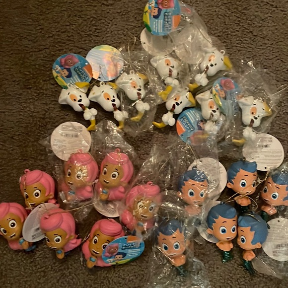 Bubble Guppies Ornaments lot of 20 - Picture 1 of 4